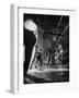 St. John's Defeating Bradley in a Basketball Game at Madison Square Garden-Gjon Mili-Framed Premium Photographic Print