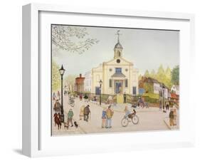 St John's, Downshire Hill, Hampstead, 2002-Gillian Lawson-Framed Giclee Print