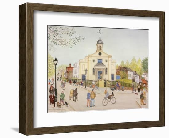 St John's, Downshire Hill, Hampstead, 2002-Gillian Lawson-Framed Giclee Print