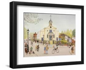 St John's, Downshire Hill, Hampstead, 2002-Gillian Lawson-Framed Giclee Print