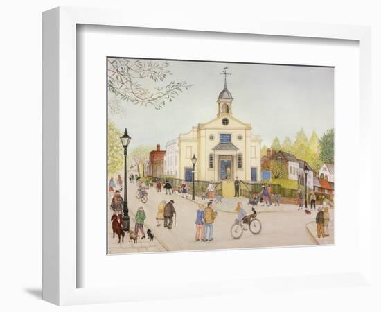 St John's, Downshire Hill, Hampstead, 2002-Gillian Lawson-Framed Giclee Print