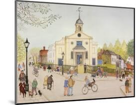 St John's, Downshire Hill, Hampstead, 2002-Gillian Lawson-Mounted Giclee Print