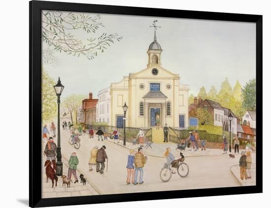 St John's, Downshire Hill, Hampstead, 2002-Gillian Lawson-Framed Giclee Print