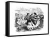 St John's Fire 1864-null-Framed Stretched Canvas