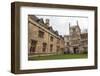 St. John's Quad, Magdalen College, Oxford, Oxfordshire, England, United Kingdom, Europe-Charlie Harding-Framed Photographic Print