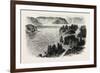 St. John's River, Frontiers of New Brunswick and Maine, North America, USA, 1870S-null-Framed Giclee Print