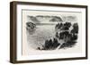 St. John's River, Frontiers of New Brunswick and Maine, North America, USA, 1870S-null-Framed Giclee Print