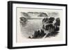 St. John's River, Frontiers of New Brunswick and Maine, North America, USA, 1870S-null-Framed Giclee Print