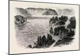 St. John's River, Frontiers of New Brunswick and Maine, North America, USA, 1870S-null-Mounted Giclee Print