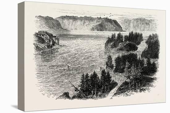 St. John's River, Frontiers of New Brunswick and Maine, North America, USA, 1870S-null-Stretched Canvas
