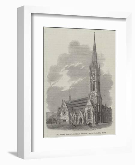 St John's Roman Catholic Church, South Parade, Bath-null-Framed Giclee Print