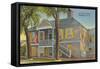 St. John's Tavern, Wilmington, North Carolina-null-Framed Stretched Canvas