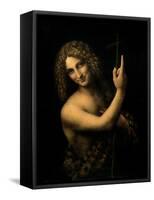 St. John the Baptist, 1513-16-Leonardo da Vinci-Framed Stretched Canvas