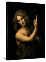 St. John the Baptist, 1513-16-Leonardo da Vinci-Stretched Canvas