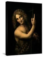 St. John the Baptist, 1513-16-Leonardo da Vinci-Stretched Canvas