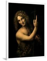 St. John the Baptist, 1513-16-Leonardo da Vinci-Framed Giclee Print