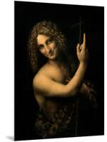 St. John the Baptist, 1513-16-Leonardo da Vinci-Mounted Giclee Print