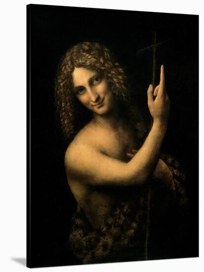 St. John the Baptist, 1513-16-Leonardo da Vinci-Stretched Canvas