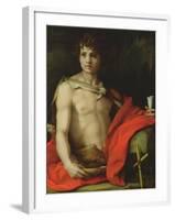 St. John the Baptist, 1522-Andrea del Sarto-Framed Giclee Print