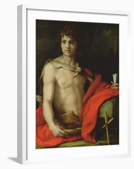 St. John the Baptist, 1522-Andrea del Sarto-Framed Giclee Print