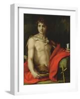 St. John the Baptist, 1522-Andrea del Sarto-Framed Giclee Print