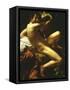 St John the Baptist, 1602-Caravaggio-Framed Stretched Canvas