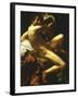 St John the Baptist, 1602-Caravaggio-Framed Giclee Print