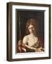 St John the Baptist, 1645-Guercino-Framed Giclee Print