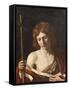 St John the Baptist, 1645-Guercino-Framed Stretched Canvas