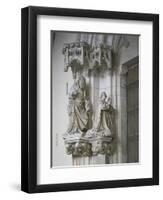 St John the Baptist and Philip II of Valois-null-Framed Giclee Print