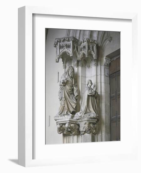 St John the Baptist and Philip II of Valois-null-Framed Giclee Print