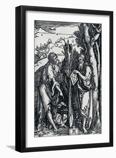 St John the Baptist and St Onuphrius, 1504-Albrecht Dürer-Framed Giclee Print