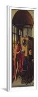'St. John the Baptist and the Franciscan master Henry of Werl', 1438, (c1934)-Robert Campin-Framed Giclee Print
