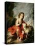 St. John the Baptist as a Child, c.1665-Bartolome Esteban Murillo-Stretched Canvas