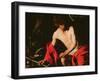 St. John the Baptist, c.1598-99-Caravaggio-Framed Giclee Print