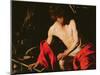 St. John the Baptist, c.1598-99-Caravaggio-Mounted Giclee Print