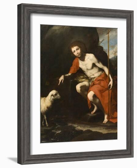 St. John the Baptist, c.1624-Jusepe de Ribera-Framed Giclee Print