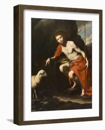 St. John the Baptist, c.1624-Jusepe de Ribera-Framed Giclee Print