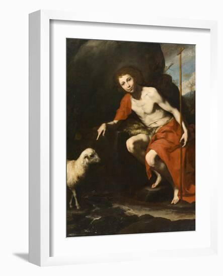 St. John the Baptist, c.1624-Jusepe de Ribera-Framed Giclee Print