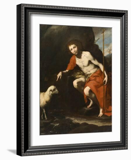 St. John the Baptist, c.1624-Jusepe de Ribera-Framed Giclee Print