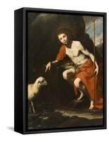 St. John the Baptist, c.1624-Jusepe de Ribera-Framed Stretched Canvas