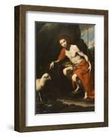 St. John the Baptist, c.1624-Jusepe de Ribera-Framed Giclee Print