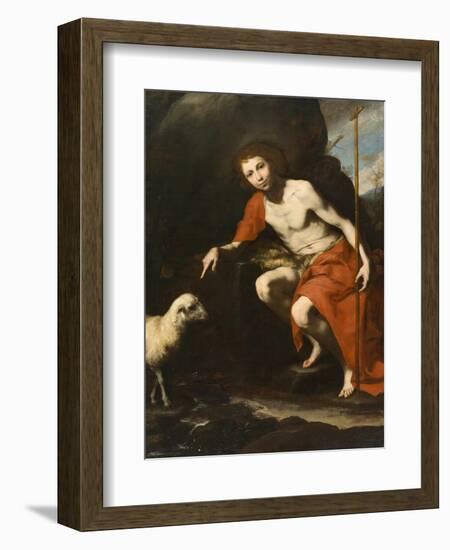 St. John the Baptist, c.1624-Jusepe de Ribera-Framed Giclee Print