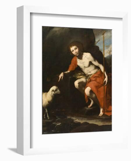 St. John the Baptist, c.1624-Jusepe de Ribera-Framed Giclee Print