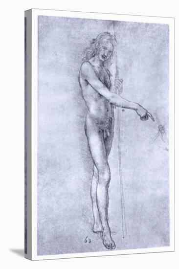 St John the Baptist, C1478-Leonardo da Vinci-Stretched Canvas
