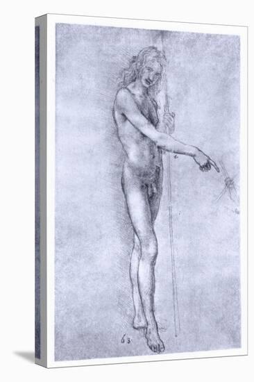 St John the Baptist, C1478-Leonardo da Vinci-Stretched Canvas