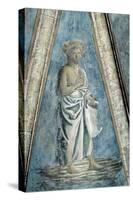 St. John the Baptist, Fresco-Andrea Del Castagno-Stretched Canvas
