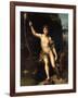 St. John the Baptist in the Desert, c.1518-20-Raphael-Framed Giclee Print