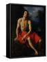 St. John the Baptist in the Desert-Cristofano Allori-Framed Stretched Canvas