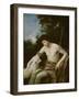 St. John the Baptist in the Wilderness, C.1625-Guido Reni-Framed Giclee Print